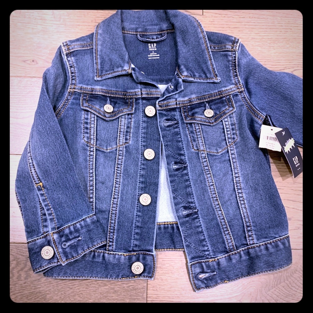 Denim coat for toddlers